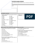 Questionnaire Finale