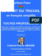 Extrait Droit Du Travail Toutes Professions Du BF