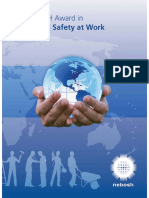 NEBOSH Health & Safety at Work Award Book