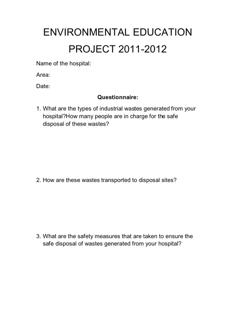 C C C C: Questionnaire | PDF | Self-Improvement | Science & Mathematics