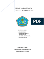 Makalah Sosial Budaya Masyarakat Dan Kesehatan