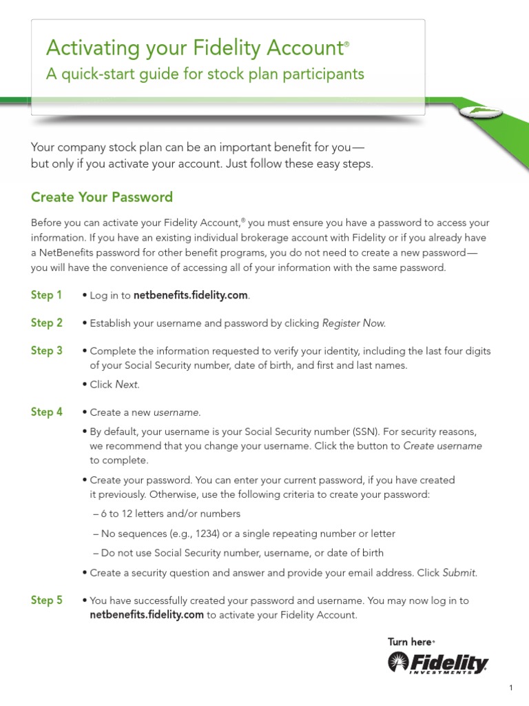 Starting A Fidelity Account | Fidelity Account – TWYPA
