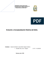 Ensayo Evolución y Conceptualización Histórica Del Delito