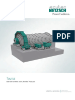Taurus: Ball Mill For Fine and Ultrafine Products