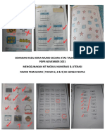 SEMAKAN HASIL KERJA MURID SECARA ATAS TALIAN SEPANJANG PDPR NOVEMBER 2021