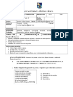 Evaluación Del Género Lírico 7°b...