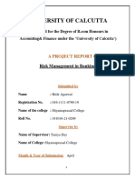 Risk Management in Banking Sector With Questionnaire