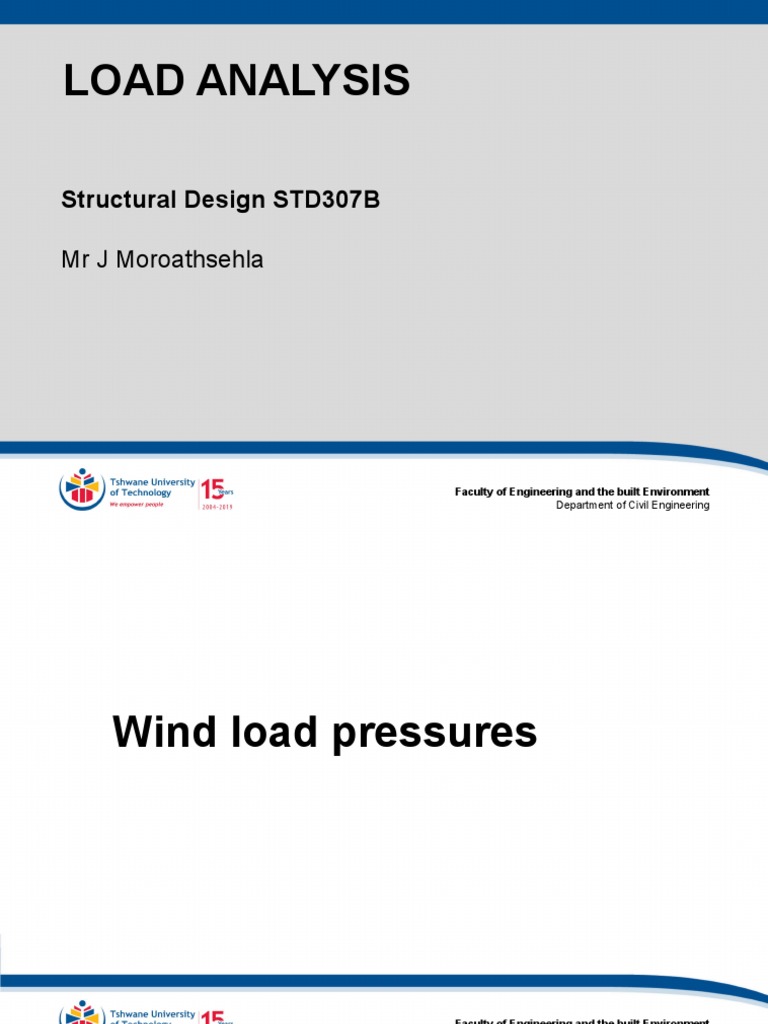 Wind Load Analysis For Structural Design Pdf Wound Pressure