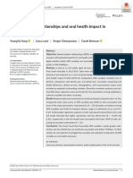 Dentist-Patient Relationships and Oral Health Impact in Australian Adults
