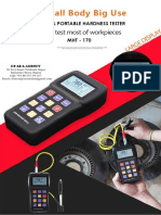 Digital Portable Hardness Tester MHT - 170