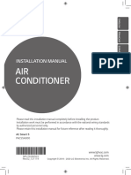 AIR Conditioner: Installation Manual