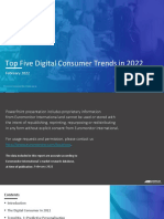 Top Five Digital Consumer Trends in 2022