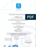 Certificado Iso 9001 2015 - Icontec