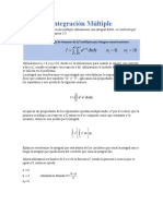 Integración Múltiple