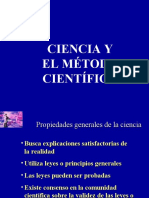 Ciencia y El Metodo Cientifico