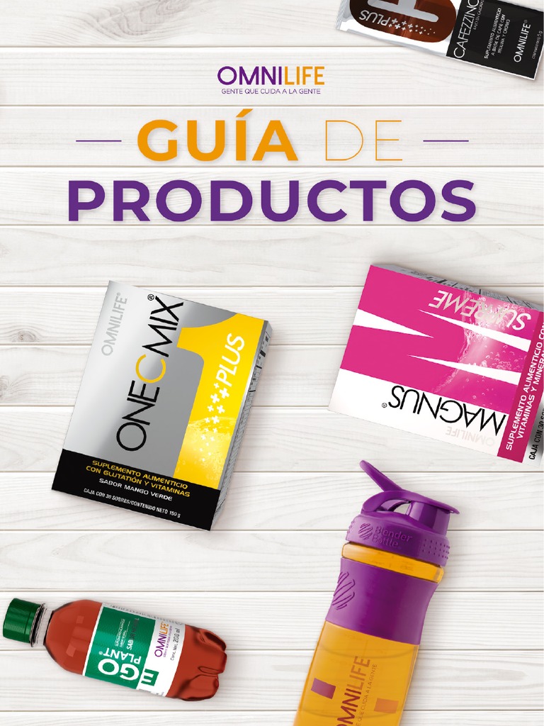 Catálogo de Nutirntes Omnilife FX | PDF | Vitamina | Suplementos dietéticos