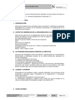 Estructura de Informe Final 