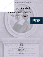 La Teoría Del Conocimiento de Spinoza. Ramos Alarcón Marcín, Luis