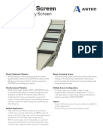 High Frequency Screens Spec Sheet English