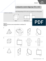 Comprender La Relación Entre Figuras 3D y 2D: Unidad 2