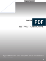 Instruction Manual: Document Camera