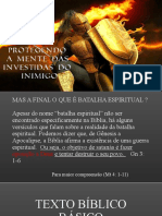 O que é a batalha espiritual na mente