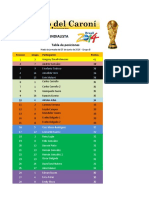 Quiniela ACTUALIZADA 25-6