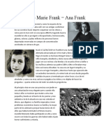 Ana Frank, una niña en tiempos de guerra