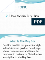 How Win Amazon Buy Box