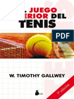 El Juego Interior Del Tenis - W. Timothy Gallwey