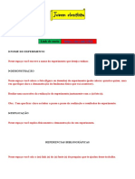 Projeto - Jovem Cientista