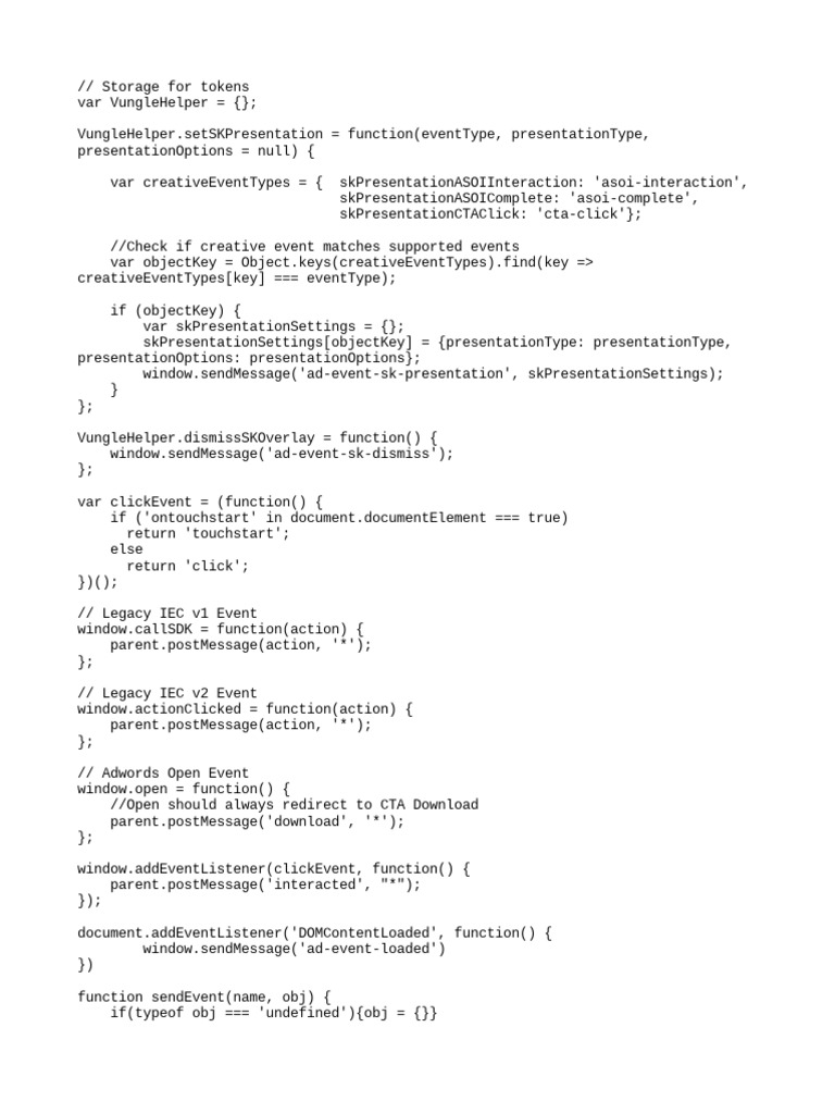 Ad Js Injection Js PDF Computing Software Engineering