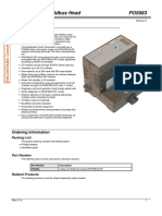 PROFIBUS-DP Fieldbus Head PO5063: Product Description