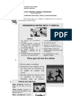 4° Básico-Guia Contenidos Sobre El Mito