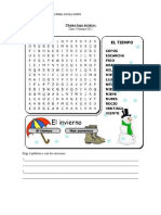 3°básico Sopa de Letras