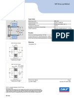 Input Data: SKF Drive-Up Method