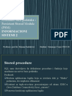 Persistent Stored Module (PSM), Nemanja Cvejić