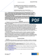 Tableros Aglomerados de Partículas de Hojas Secas de Árboles