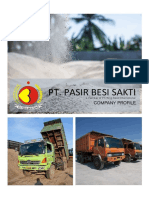 Pt. Pasir Besi Sakti. A Member of Pt. King Sand International Company Profile
