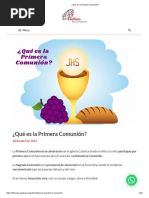 Platica para Padrinos de Primera Comunion 2021 | PDF | Padrino | eucaristía