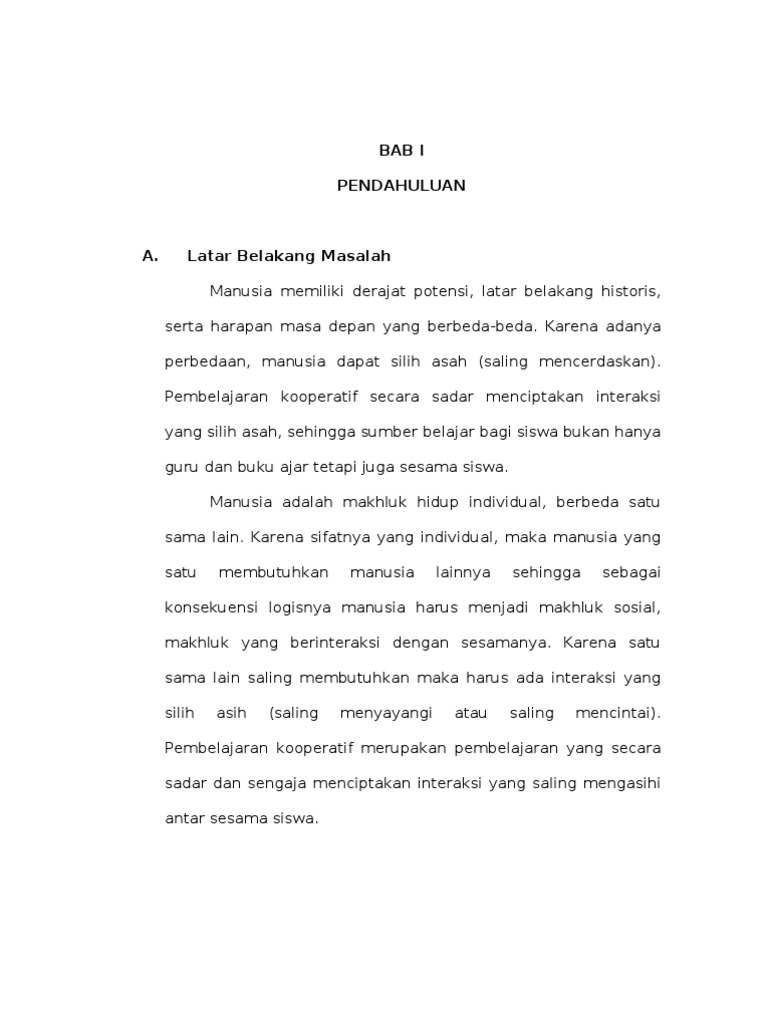 Contoh Laporan Penelitian Sekolah MATEMATIKA