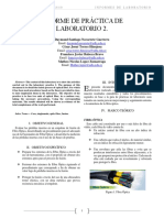 Informe de Laboratorio 2 - Torres - Navarrete - Balseca - Lopez