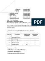 Kelompok 4 - Manajemen 3A1 - MANAJEMEN PROYEK (Net Work Metode CPM)
