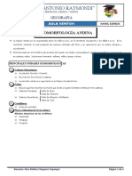 Geomorfología Andina - Material