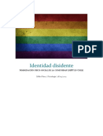 Consecuencias Psico-Culurales de La Marginación LGBTIQ+, Eddie Perez
