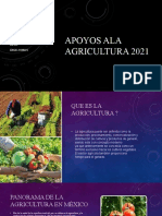 Apoyos Ala Agricultura 2021