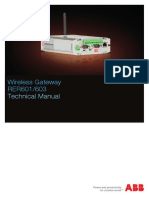 Wireless Gateway RER601/603: Technical Manual