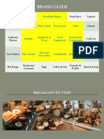 Brand Guide: Breakfast Matrix Chef Interactions Block Colors Focal Point Taste