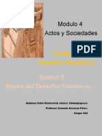 Modulo 4 Actos y Sociedades Mercantiles.: Unidad 3 Derecho Sucesorio