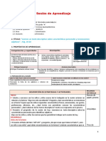 30 Mayo Leemos Un Texto Descriptivo Sobre Características Personales y Reconocemos Adjetivos"